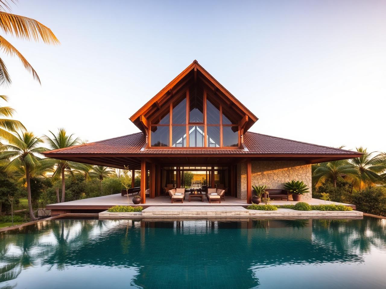 Tropical Pavilion House